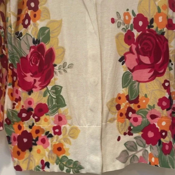 Moth (Anthropologie) cotton cardigan - Picture 2 of 4